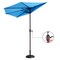 Nature Spring Nature Spring 9Ft Half-Canopy Patio Umbrella, Blue 479917SZY - alternate 3
